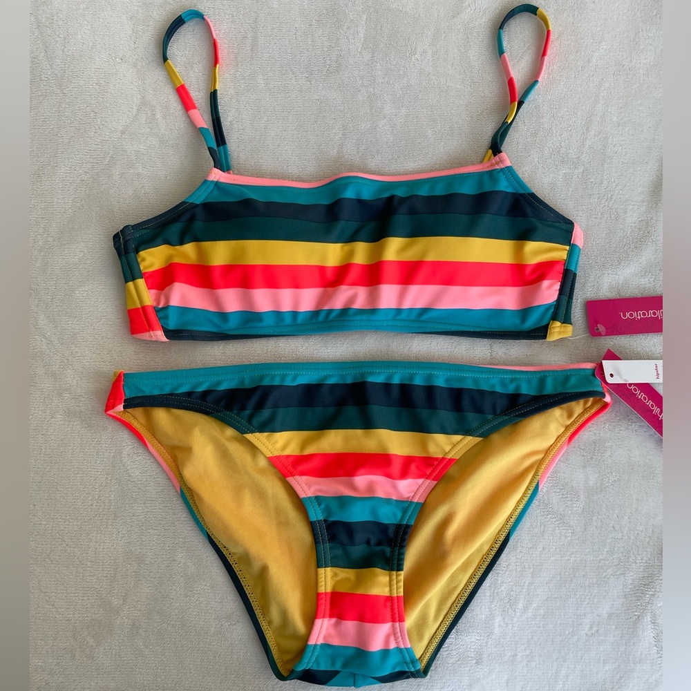 Xhilaration 2-Piece Swimsuit Size Large